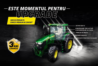 TRACTOARELE JOHN DEERE 7R – CARACTERISTICI DE CONFORT