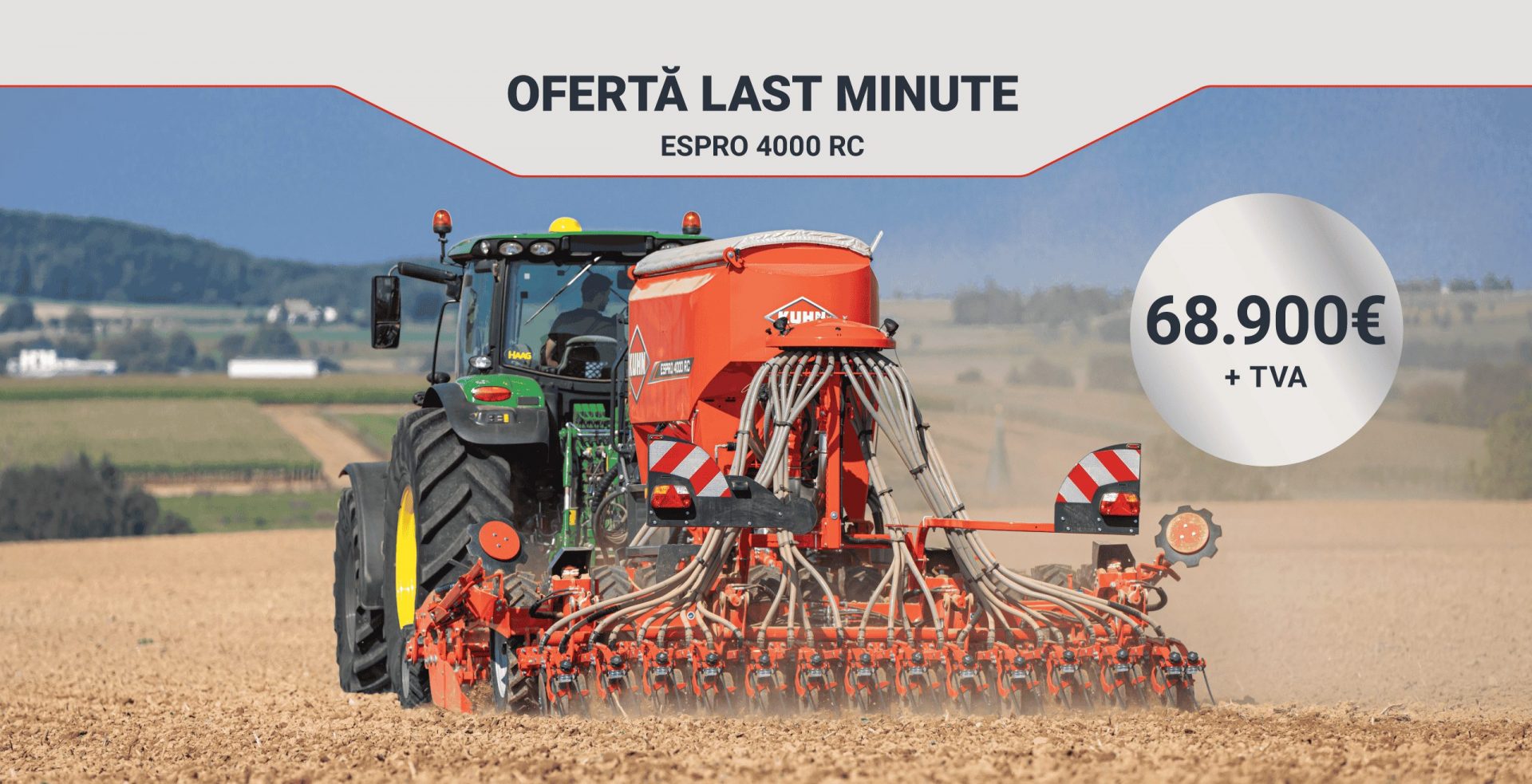 Ofertă last minute Espro 4000RC – SEMĂNĂTOARE CU FERTILIZARE