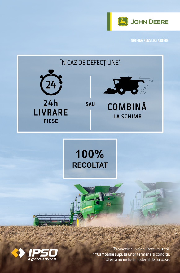 IPSO Agricultura garanteaza combina la recoltat