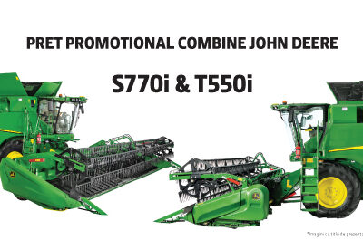 Pret promotional – Combina John Deere T550i si S770i