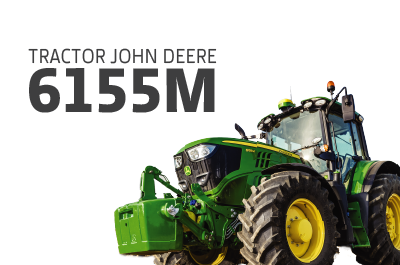 Tractor John Deere 6155M